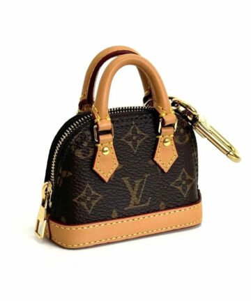 Luxe Legacy Monogram Bag Keychain