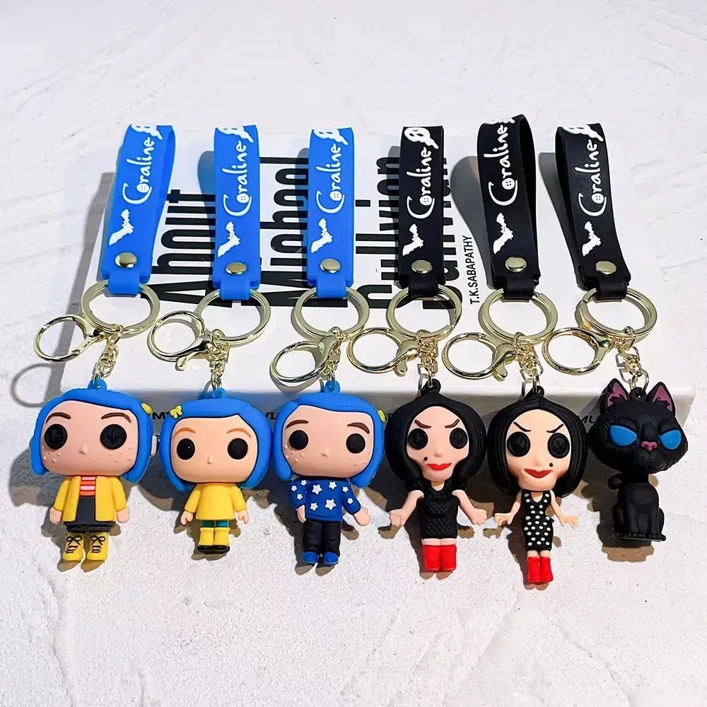 Gothic Coraline 3D Keychain - Image 2