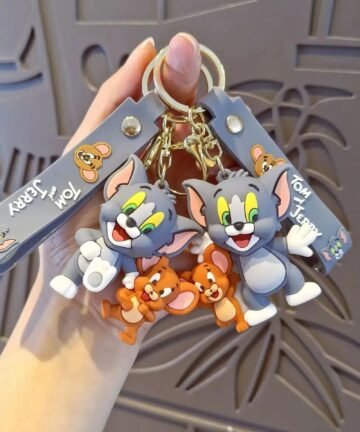 Friendly Foe Tom & Jerry Keychain