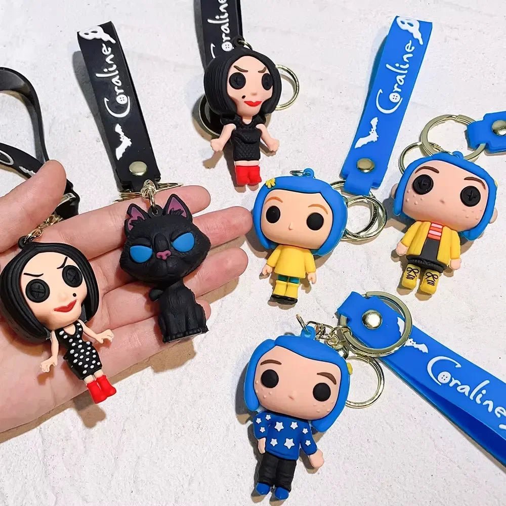 Gothic Coraline 3D Keychain - Image 3