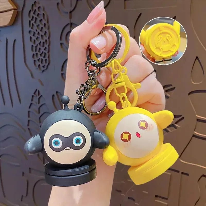 Eggparty Ink Stamp Keychain