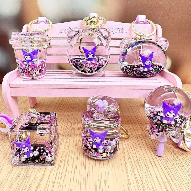 Glimmering Coulomi Liquid Keychain - Image 2