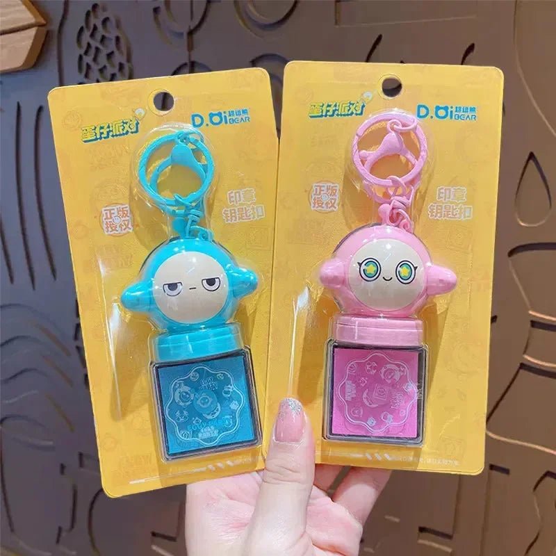 Eggparty Ink Stamp Keychain - Image 2