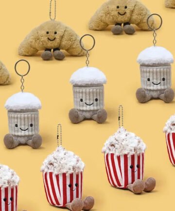 JC Snack Squad Plush Keychain