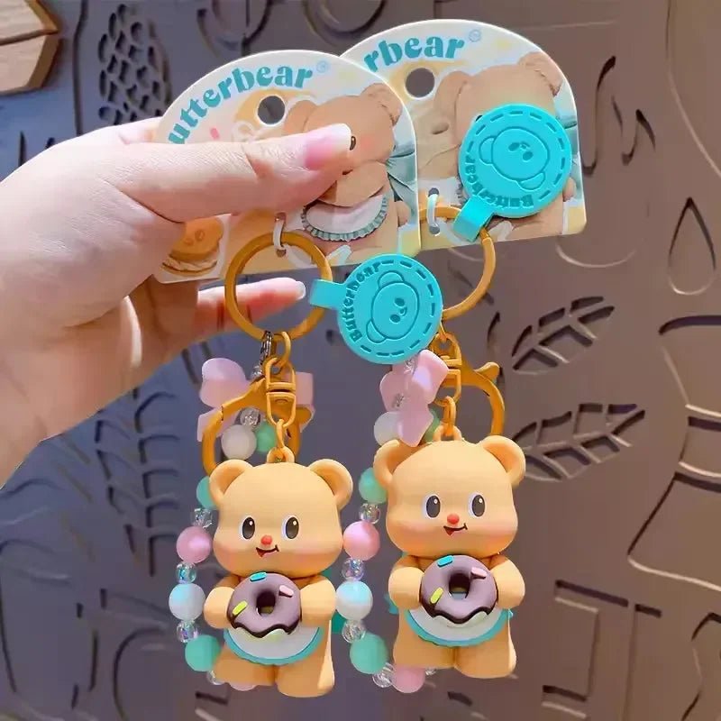 Butterbear Sweet Donut Keychain - Image 2