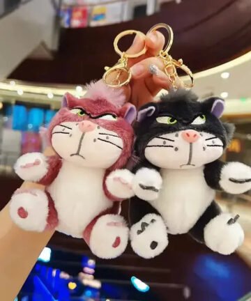 Pawsitively Sinister Lucifer Cat Keychain