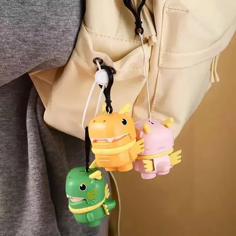 Dragon Man Recording Pull Back Keychain - Image 4