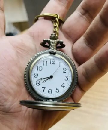 Steel Man Heroic Choice Watch Keychain