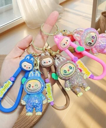Labuboo Glossy Grin 3D Keychain