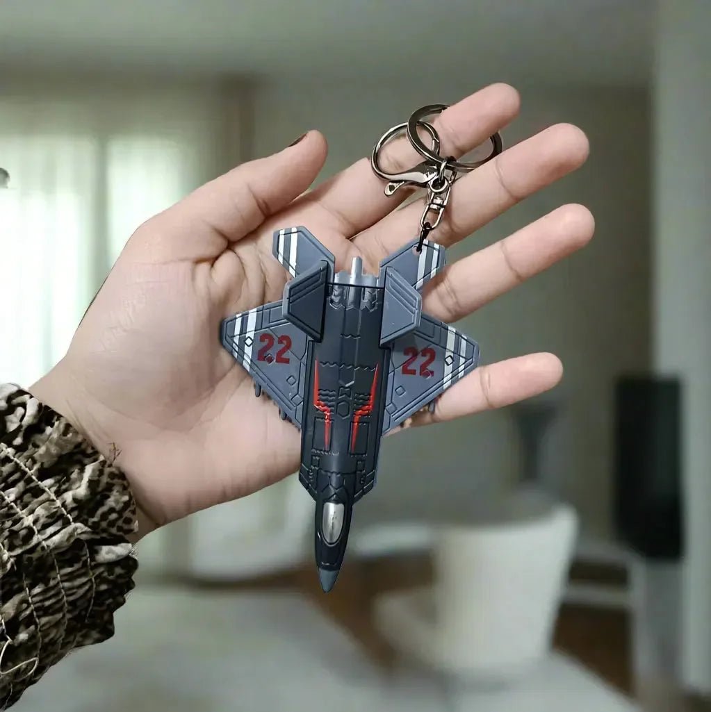 Skybound Simulation Fighter Plane Keychain - Image 11