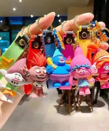 3D Trolls Keychain