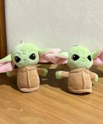 Adorable Baby Yoda Plush Keychain