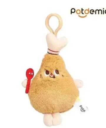 Assorted Plush Snacks Keychain