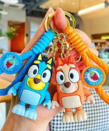 Bluey Heeler Hang-Out Keychain