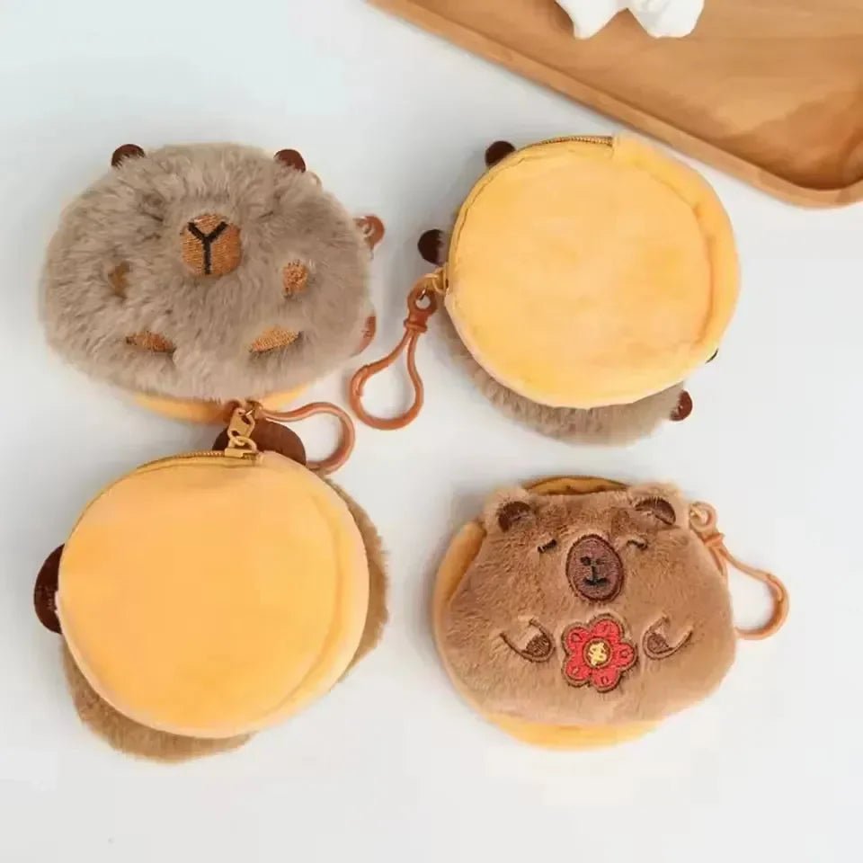 Capybara Anime Plush Coin Purse - Image 3