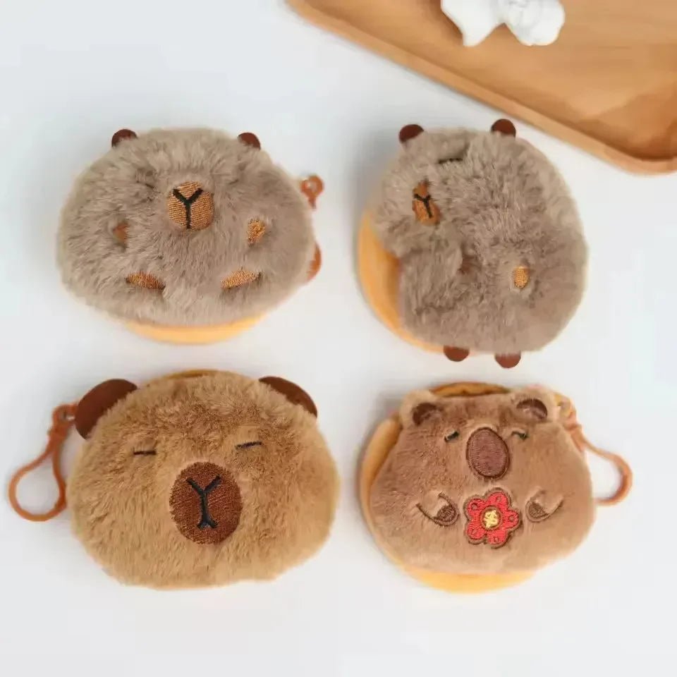 Capybara Anime Plush Coin Purse - Image 2
