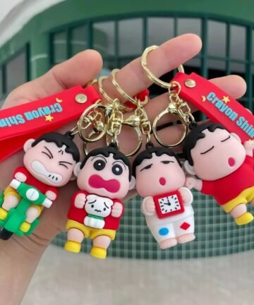 Crayon Shin-chan Action Style Keychain