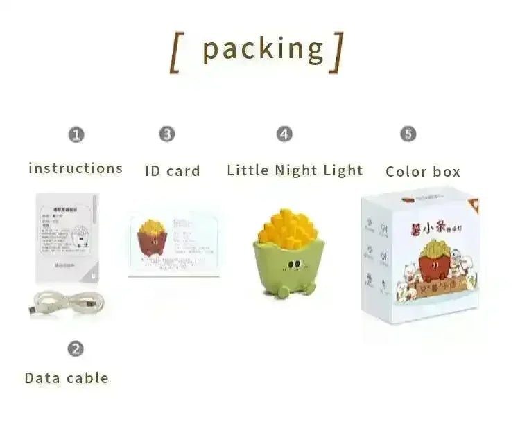 Cute French Fries Night Lamp - Image 9