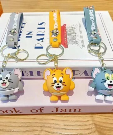 Diaper Dash Tom and Jerry Keychain