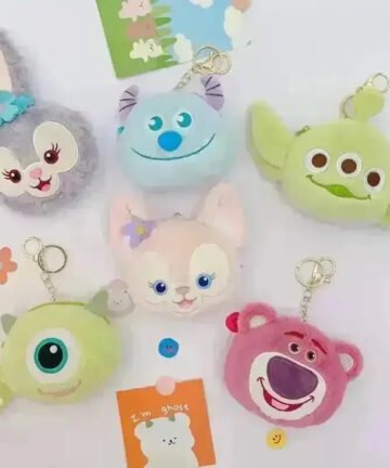 DSNY Characters Coin Pouch Keychain