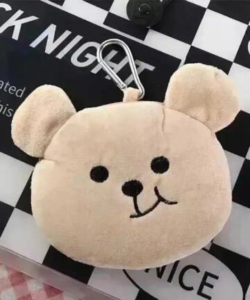 Hidden Love Plush Coin Purse Keychain