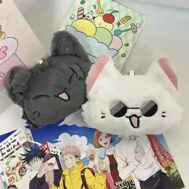 Jujutsu Kaisen Cat Plush Keychains - Image 2