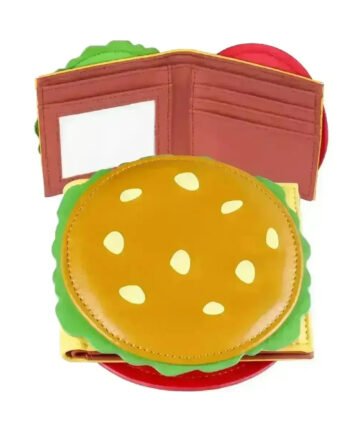 Krabby Patty Burger Shaped Wallet