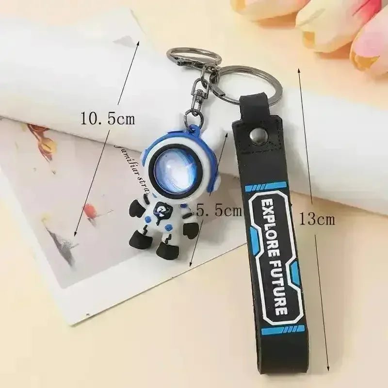 Lightning Astronaut Bear 3D Keychain - Image 9