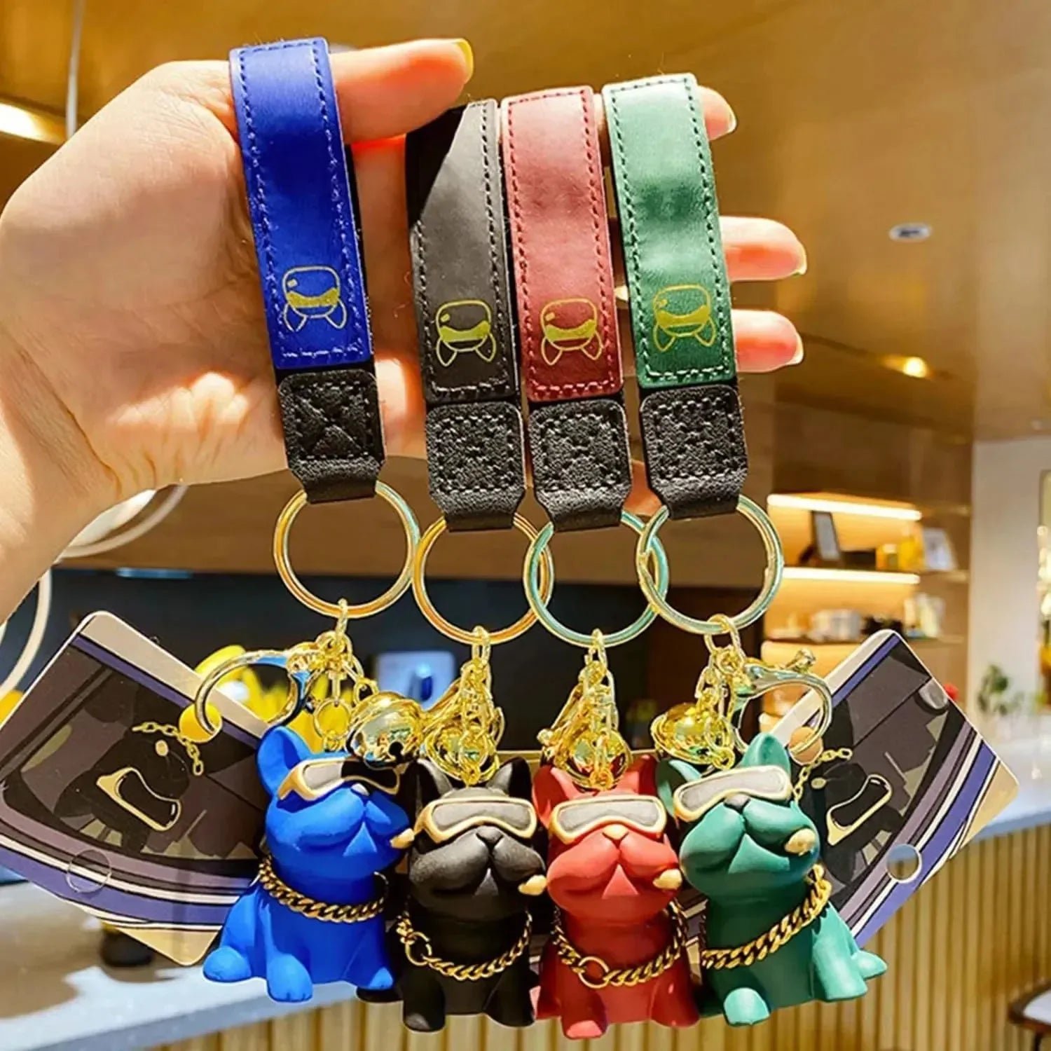 Rebel Ruff Bulldog 3D Keychain - Image 10