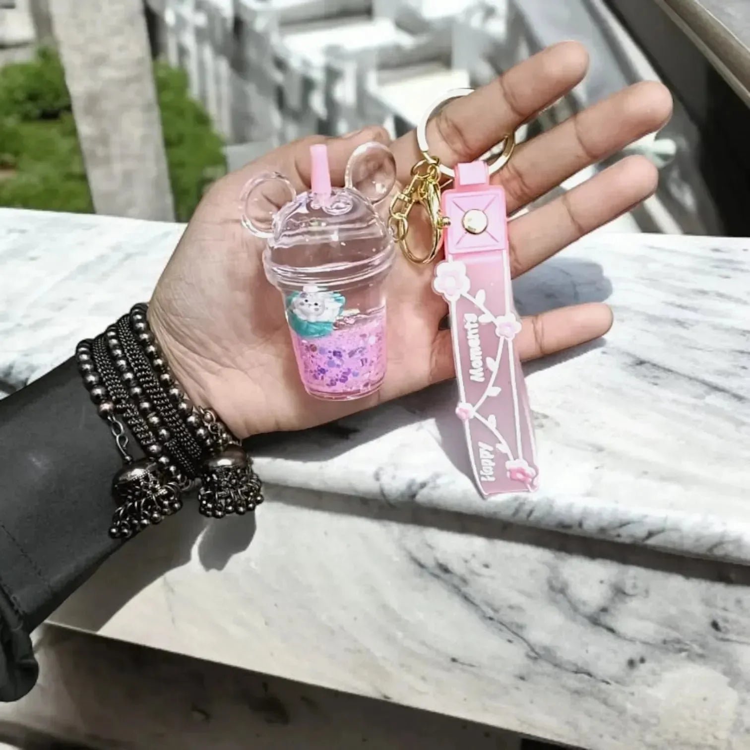 Mickey Tumbler Liquid Keychain - Image 7