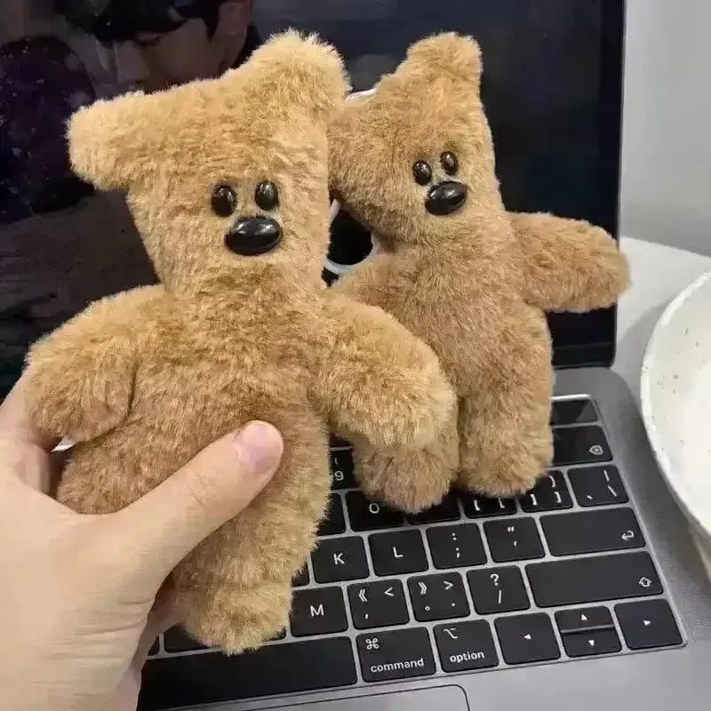 Mr. Bean Teddy Plush Squeaky Keychain - Image 4