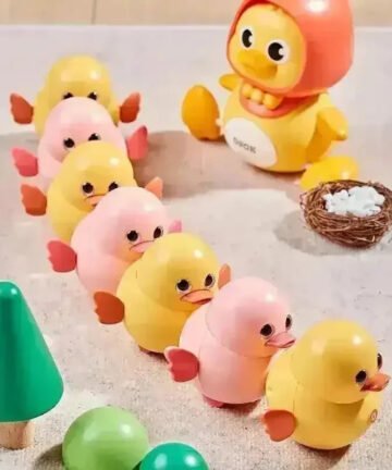 Musical Swaying Magnetic Mother Duck