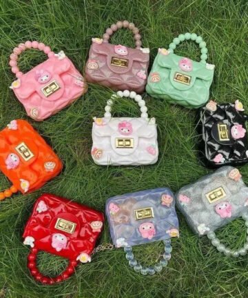 My Melody Princess Pearls Sling Bag Purse
