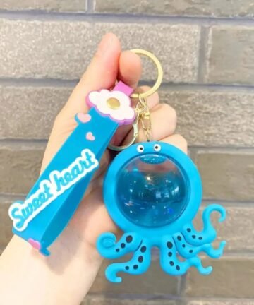 Glitter Critters Liquid Keychain