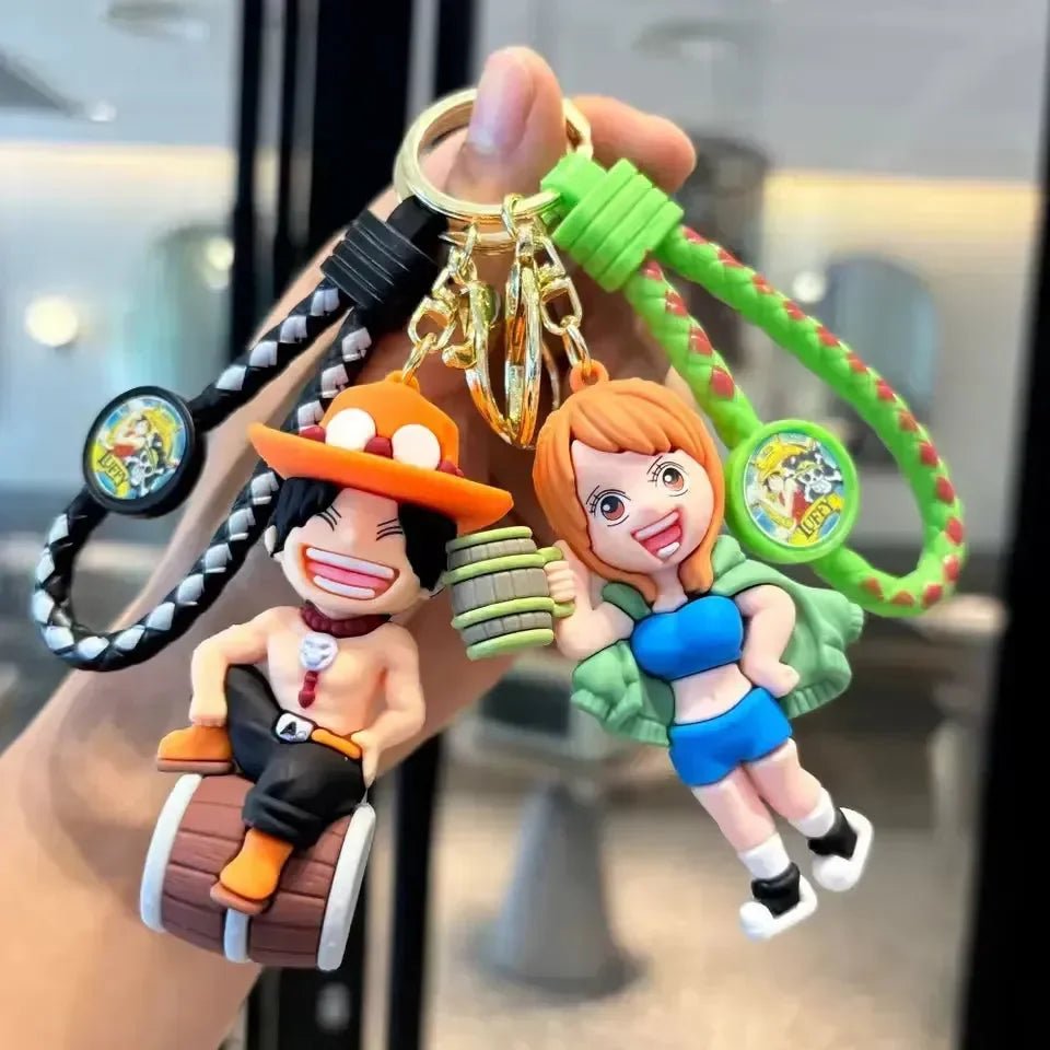 One Piece Happy Crew Keychain - Image 3