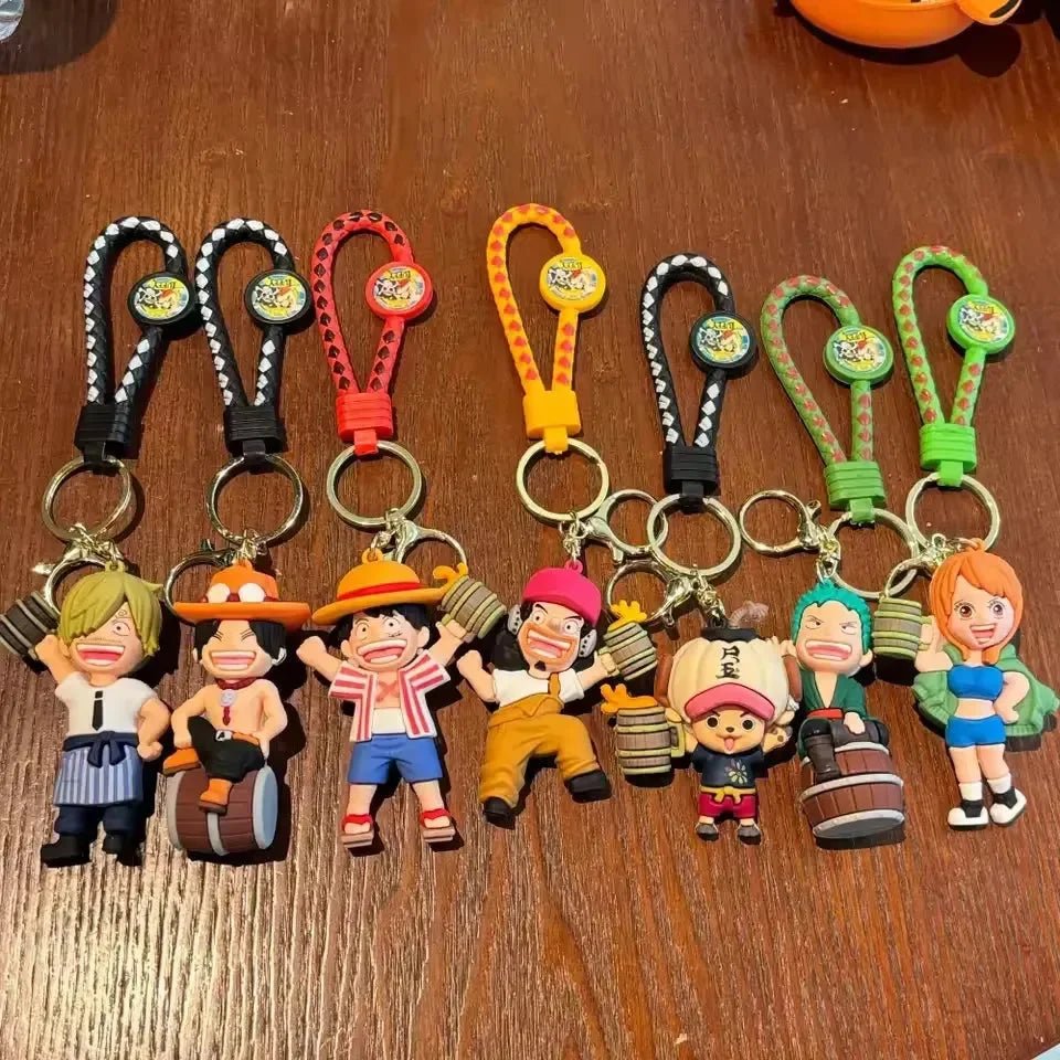 One Piece Happy Crew Keychain - Image 2