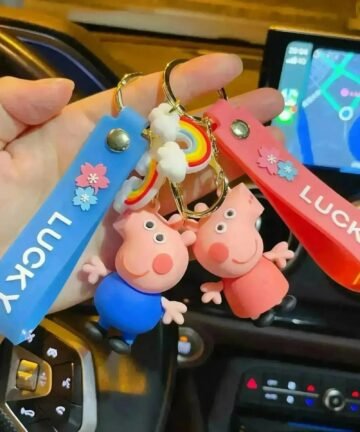 Peppa Pig 3D Keychain