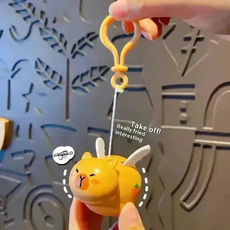 Pull & Flap Wings Novelty Keychain - Image 3