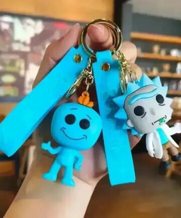 Rick and Morty 3D Keychain