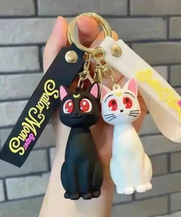Sailor Moon Cat 3D keychain