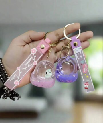 Sanliou Aqua-Charm Acrylic Liquid Keychain
