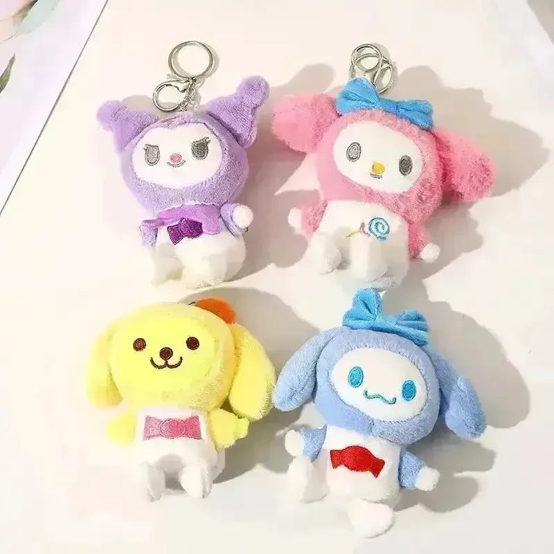 Sanliou Candy Mark Plush Keychain