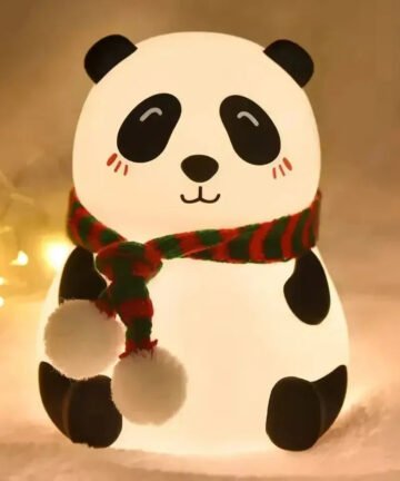 Scarf Panda Glow Silicon Lamp