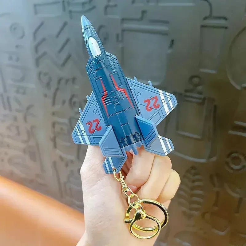 Skybound Simulation Fighter Plane Keychain - Image 5