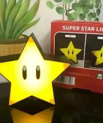 Super Mario Star Lamp