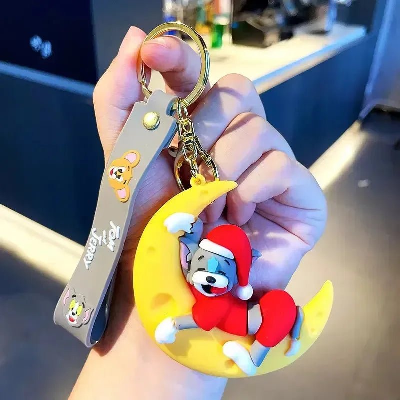 Tom & Jerry Moonlight Mischief Keychain - Image 8