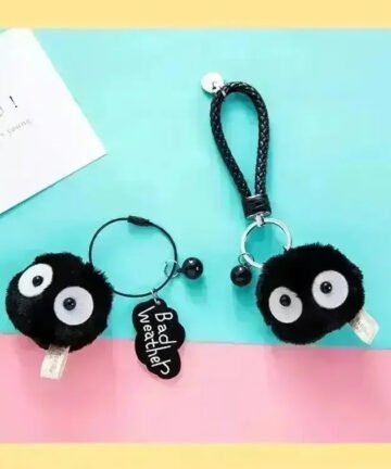 Totoro Elf Plush Keychain