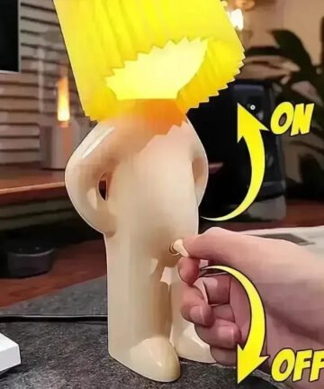 Turn-on Shy Man Lamp
