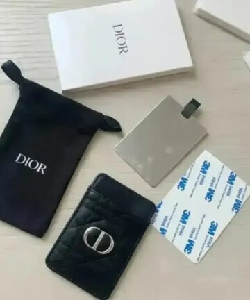 Ultra Premium Luxe D Mirror Card Case