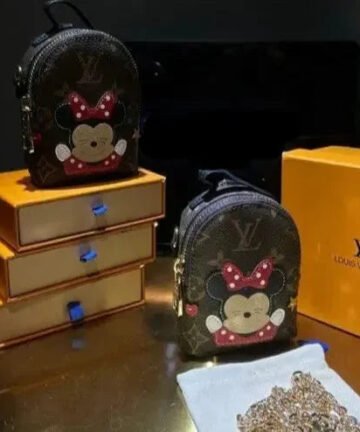 Luxe Designer Doodle Mini Pouch